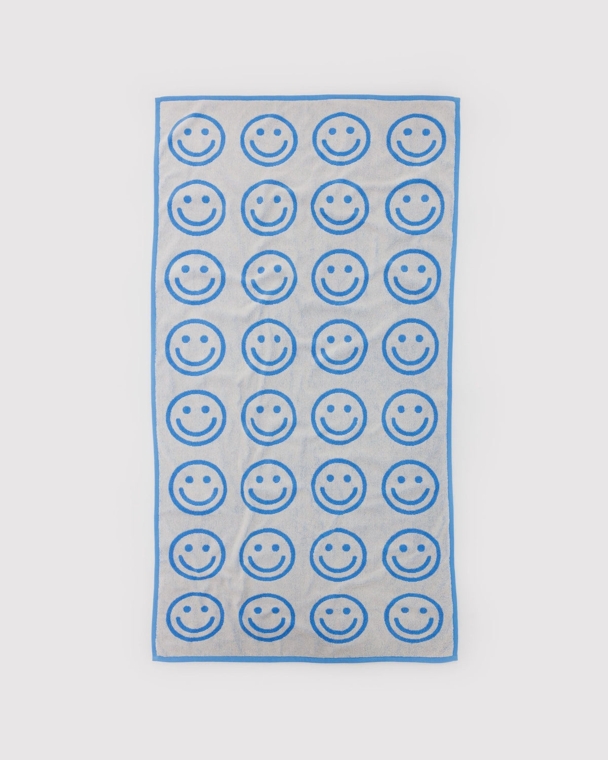 Bath Towel - Sky Blue Happy