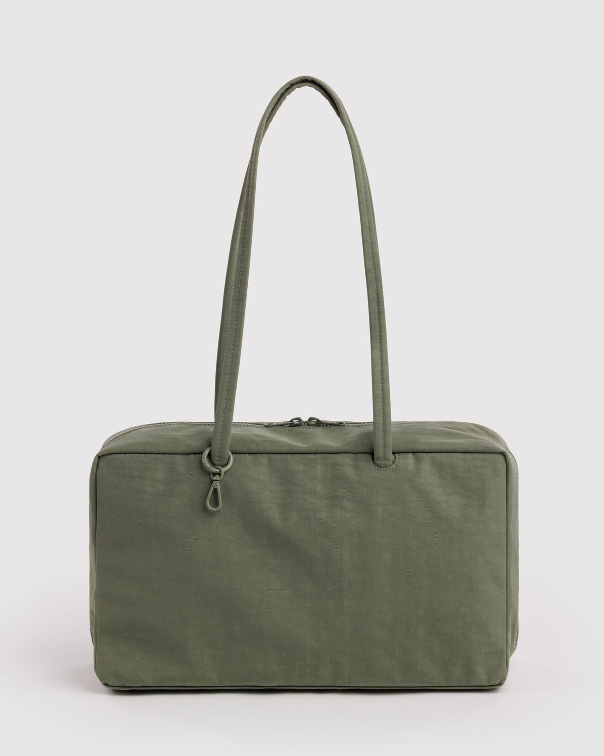 Medium Nylon Bowler Bag - Caper