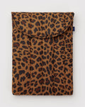 Puffy Laptop Sleeve 16\" - Leopard